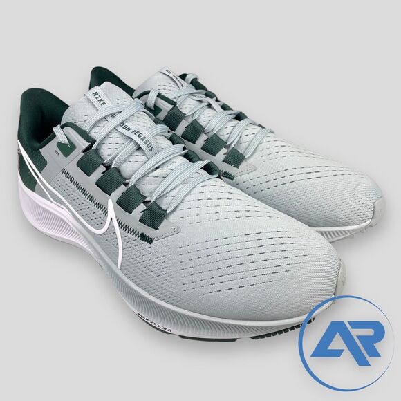 NEW Nike Zoom Pegasus 38 “Michigan State Spartans” Men's Size 12 DJ0833-001 - Picture 2 of 7